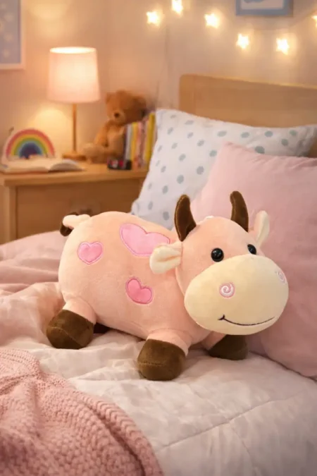 Masoomiyat Cute Pink Cow Plush Toy