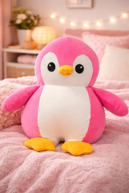 Masoomiyat Pink Penguin Plush Toy
