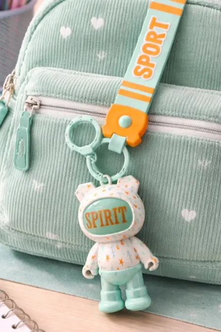 Masoomiyat Cute Astronaut Sport Strap Keychain Charm