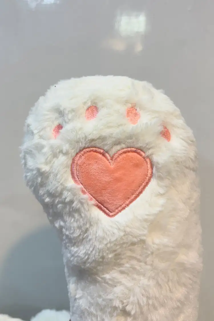 Masoomiyat Cute Polar Bear Plush Toy Cum Baby Pillow - Image 3