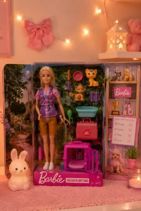 Barbie Little Paws Pet Care Playset