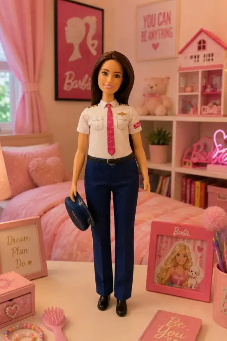 Barbie Sky Captain Pilot Doll