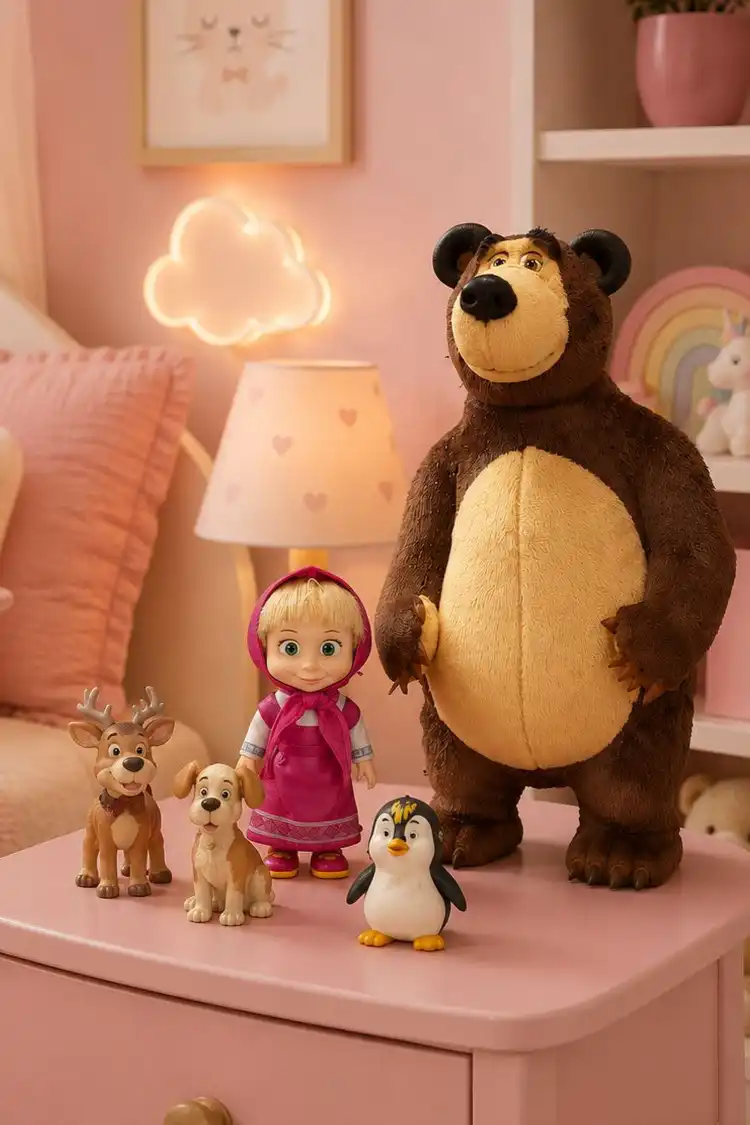Masha & the Bear Adventure Figurine Set