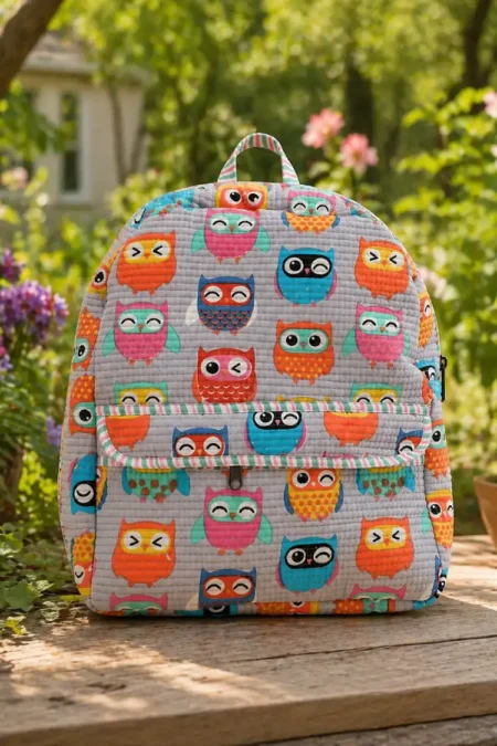 Masoomiyat Happy Owl Kids Backpack