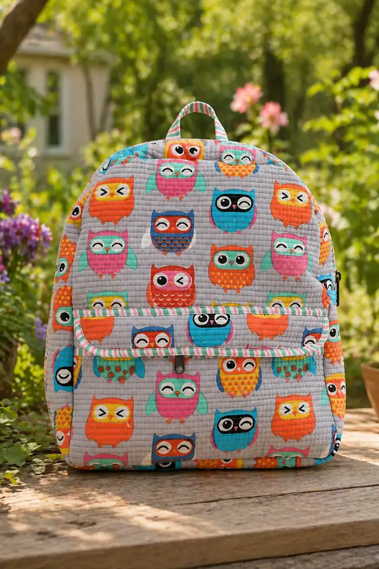 Masoomiyat Happy Owl Kids Backpack